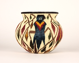 Pictorial Basket #2091