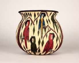Pictorial Basket #2242