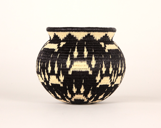Black & White Basket #2328