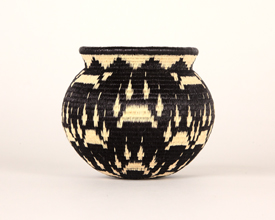 Black & White Basket #2328