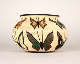 Pictorial Basket #2433