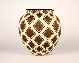 Colorful Geometric Basket #2942