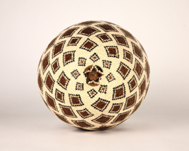 Colorful Geometric Basket #2942