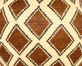 Colorful Geometric Basket #2942