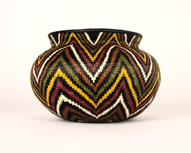 Colorful Geometric Basket #2950