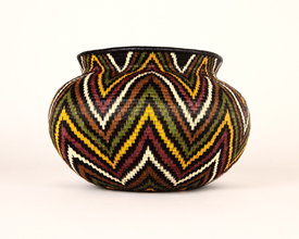Colorful Geometric Basket #2950