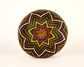 Colorful Geometric Basket #2950