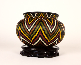 Colorful Geometric Basket #2950