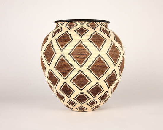 Colorful Geometric Basket #2942