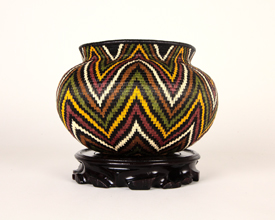 Colorful Geometric Basket #2950