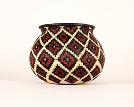 Colorful Geometric Basket #3162