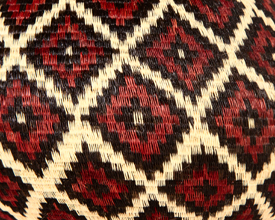 Colorful Geometric Basket #3162