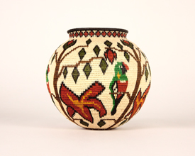 Pictorial Basket #3185