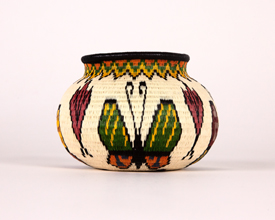 Pictorial Basket #3233
