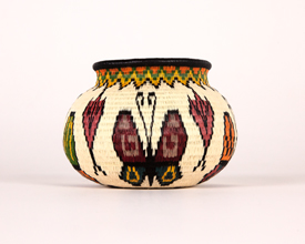Pictorial Basket #3233