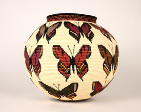 Pictorial Basket #3241