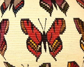 Pictorial Basket #3241