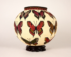 Pictorial Basket #3241