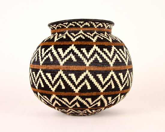 Colorful Geometric Basket #3249