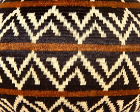 Colorful Geometric Basket #3249