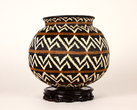 Colorful Geometric Basket #3249