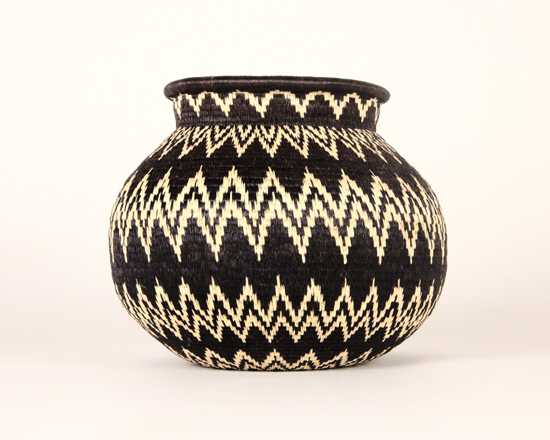 Black & White Basket #3259