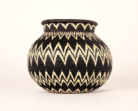 Black & White Basket #3259