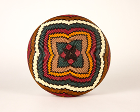 Colorful Geometric Basket #3477