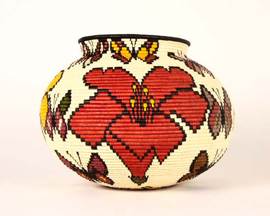 Pictorial Basket #3498