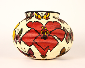 Pictorial Basket #3498