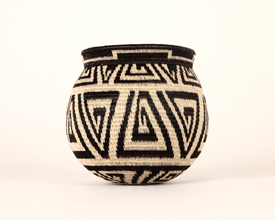 Colorful Geometric Basket #3633