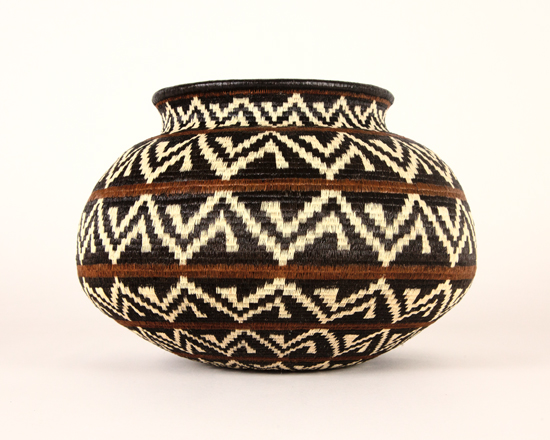 Colorful Geometric Basket #3826