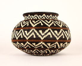 Colorful Geometric Basket #3826