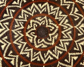 Colorful Geometric Basket #3826