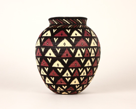 Colorful Geometric Basket #3827