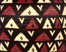 Colorful Geometric Basket #3827