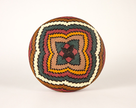 Colorful Geometric Basket #3477