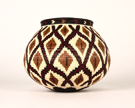 Colorful Geometric Basket #4026