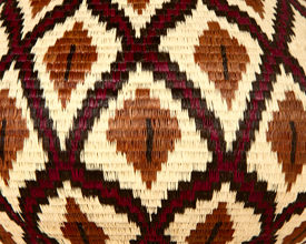 Colorful Geometric Basket #4026