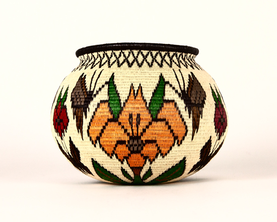 Pictorial Basket #4027