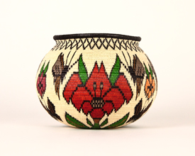 Pictorial Basket #4027