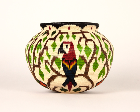 Pictorial Basket #4034