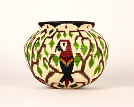 Pictorial Basket #4034
