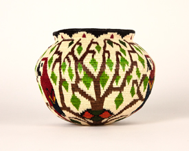 Pictorial Basket #4034