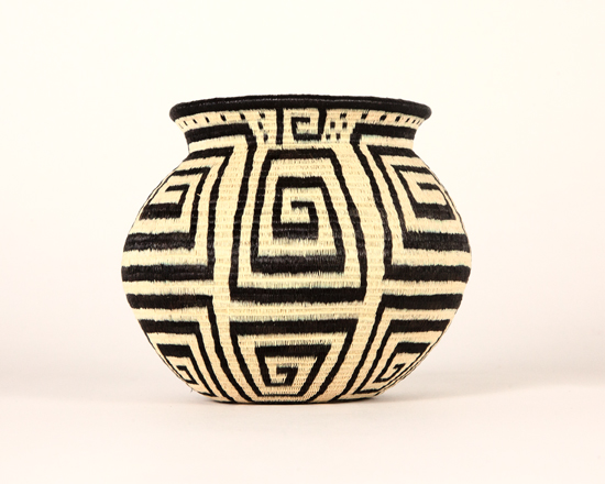 Black & White Basket #4155
