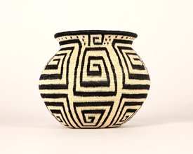 Black & White Basket #4155