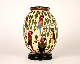 Pictorial Basket #4292