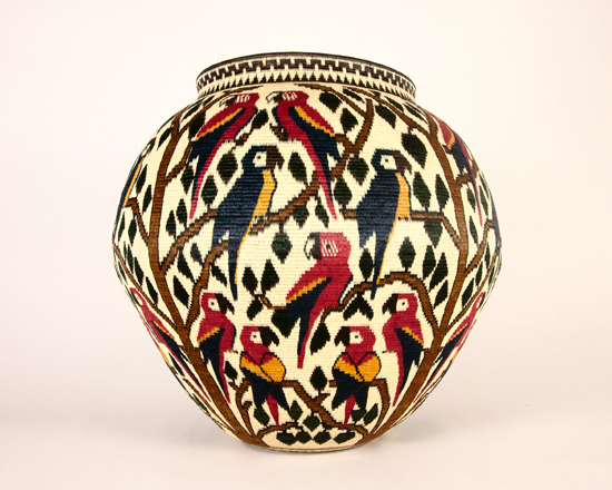 Pictorial Basket #4296
