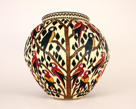 Pictorial Basket #4296