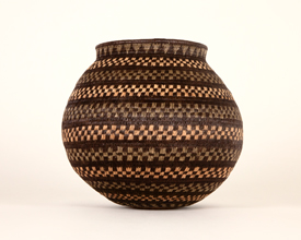 Colorful Geometric Basket #4308